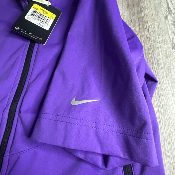 Nike Purple Utility Jacket with Stand-Up Collar - Picture 4 of 7